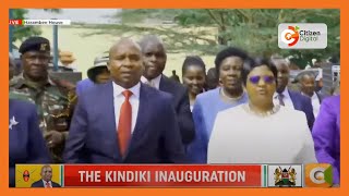 DP designate Kithure Kindiki walks from Harambee House to KICC for his swearingin [upl. by Mae]