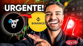 DOGS COM LISTAGEM NA BINANCE NESSA DATA Esteja posicionado [upl. by Jaycee]