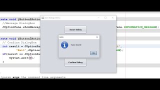 Java Dialog Boxes [upl. by Anikal]