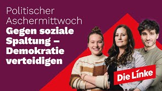 Politischer Aschermittwoch der Linken 2024 [upl. by Dennie]