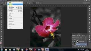 How to do spot colour in Photoshop tutorial [upl. by Anavlys]