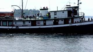 2011 Seattle Maritime Festival Tug Parade and Races [upl. by Uyekawa45]