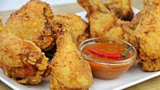 Ultimate Spicy Fried Chicken TastyTuesdays  CaribbeanPotcom [upl. by Gnues]