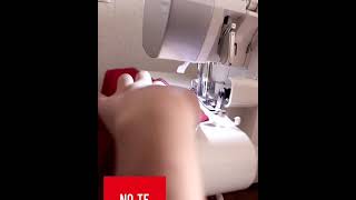 prueba de la overlock singer 14sh754 [upl. by Yanahs464]