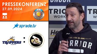 27092024  Pressekonferenz  Tilburg Trappers vs TecArt BlackDragons [upl. by Ailahtan]