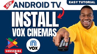 How to Install VOX Cinemas App on Android TV 2024 Without Google Play Store [upl. by Kylynn774]