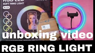 How to setup LIGHT for a BUDGET STUDIO gizbothacks DigiTek DRL 10 RGB Ring Light Review [upl. by Norga]