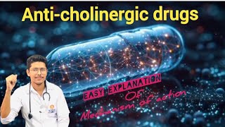 Anticholinergic drugs  Pharmacology  Bsc Nursing [upl. by Vasileior]