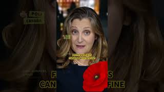 FREELAND SAYS CANADA WILL BE FINE trudeau politics canada poilievre singh [upl. by Ahsaetal]