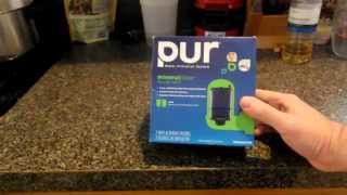 PUR Mineral Clear Faucet Filter Review [upl. by Reyem]