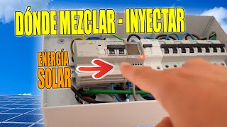 Dónde Mezclar e Inyectar Energía Solar Eficientemente  Consejos y Recomendaciones [upl. by Stenger]