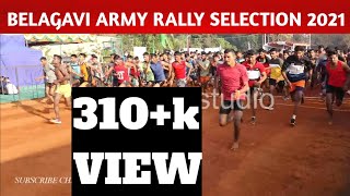 Indian Army Rally 2021 Record Runing  Belgaum Army Rally [upl. by Yenwat]