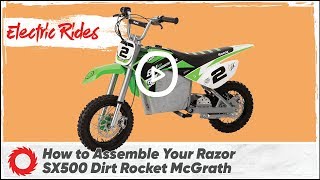 How to Assemble the SX500 Dirt Rocket McGrath [upl. by Disini]