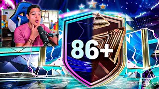 ¿VALE LA PENA PLAYER PICK DE HÉROE BÁSICOTRIPLE AMENAZAUCL 86 😍  EA Sports FC 24 [upl. by Clio]