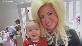 Theresa Caputo her granddaughter Michelina in the stomach [upl. by Akaya]