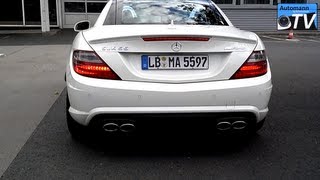 2013 Mercedes SLK 55 AMG  First Impression 1080p FULL HD [upl. by Vasili]