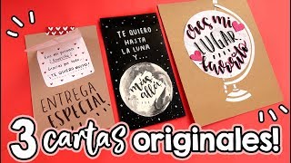 3 TARJETAS ORIGINALES para tu NOVIOMEJOR AMIGA💕 Especial del día del AMOR y la AMISTAD [upl. by Stagg]