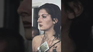 When Art Turns Disturbing Marina Abramovićs Unforgettable Rhythm 0 Experience shorts [upl. by Martel]