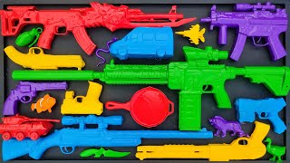 Membersihkan Nerf Assault Rifle AK47 Sniper Rifle Shotgun Glock Pistol M16 Nerf Gun EPS 22 [upl. by Dayir525]