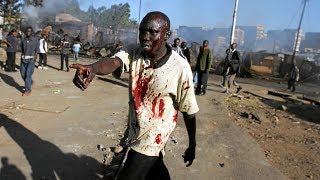 Kenya Mathare Slums protest [upl. by Ayotal]