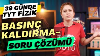 Basınç ve Kaldırma Kuvveti Soru Çözümü 1 Basınç ve kuvveti  39 Günde TYT Fizik Kampı  10 Sınıf [upl. by Atiuqiram]