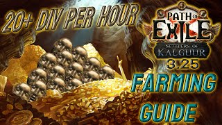 Easy Low Budget 20 Div Farming Strategy  Path of Exile 325 [upl. by Parthinia]