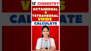 12th Chemistry Octahedral amp Tetrahedral Voids Quarterly Exam Important Question 2024 quarterlyexam [upl. by Adnal]