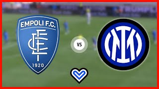 🔴 EMPOLI INTER in Diretta Live reaction Serie A NO Streaming [upl. by Agnesse]