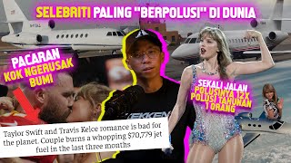 TAYLOR SWIFT JADI SELEBRITI PENGHASIL POLUSI TERBESAR DARI PESAWAT JET SALAHKAH BEGITU [upl. by Mcquillin]