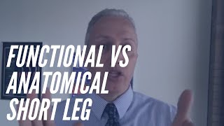 What Is The Difference Between A Functional And A Structural Short Leg  Chiropractor Houston [upl. by Publea]