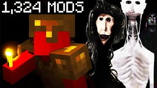 Surviving 100 Days Of EVERY SINGLE Horrifying Minecraft Horror Mod [upl. by Amerak]