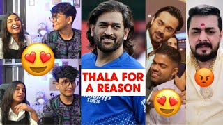 Disgusting Behaviour by this Streamer🤬 Triggered Insaan GF Revealed MSD on ‘Thala for a Reason’ [upl. by Attenauq]