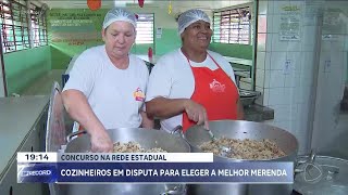 Cozinheiros de escolas de Ribeirão Preto participam do concurso da “melhor merenda” em SP [upl. by Winni]