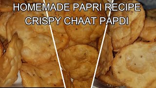 Crispy Chaat Papdi  How To Make Papdi For Chaat  Sev Puri Papdi  Street Style Papri SHORTS [upl. by Li680]