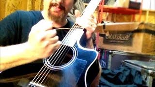 larrivee l09 acoustic guitar truss rod adjustment tutorial [upl. by Oeflein]