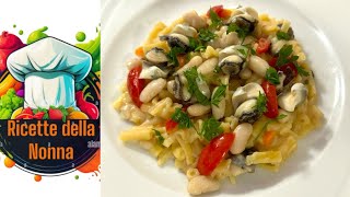 PASTA E FAGIOLI CON LUMACHE DI MARE MURICI DELLA NONNA [upl. by Idzik]