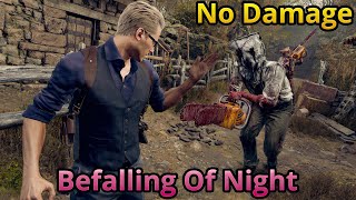 Resident Evil 4 Remake Befalling Of Night Difficulty No Damage Wesker Gameplay [upl. by Htnnek767]