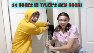 24 HOURS IN TYLERS NEW ROOM CHALLENGE  We Are The Davises [upl. by Hannah]