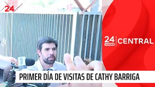 El primer día de visitas de Cathy Barriga en la cárcel  24 Horas TVN Chile [upl. by Llerat]