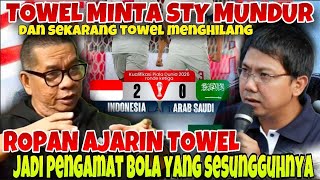 BUNG ROPAN BUNGKAM TOWEL amp AJARI TOWEL JADI PENGAMAT BUKAN MAFIA  TOWEL MINTA STY MUNDUR [upl. by Druce]