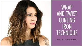 Perfect Beach Waves Hair Tutorial  Wrap and Twist Technique [upl. by Circosta]