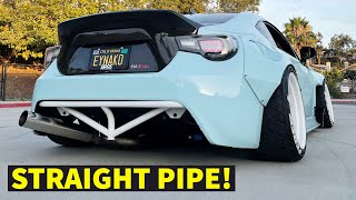 REVEALING MY STREETHUNTER WIDEBODY 2022 BRZ AT SEMA [upl. by Eidurt]