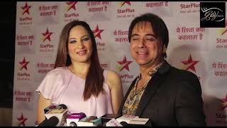 Rakshanda Khan amp Sachin Tyagi at 10 Years Completion of Yeh Rishta Kya Kehlata Hai [upl. by Oniratac]