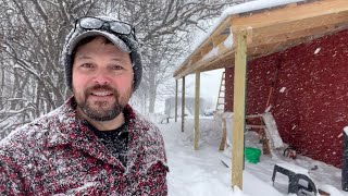 Lean To Storage Shed start to finish [upl. by Valery]