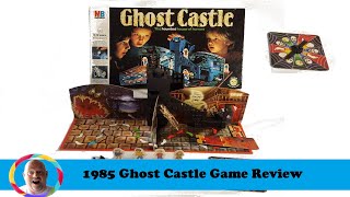 Ghost Castle 1985 Milton Bradley Board Game Review [upl. by Renaldo]