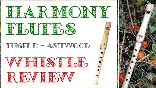 Harmony Flutes High D Whistle in Ashwood  REVIEW harmonyflutemirra [upl. by Dane669]