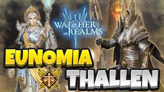 NEW FACTION Eunomia amp Thallen FORERUNNER Watcher of Realms [upl. by Iel17]