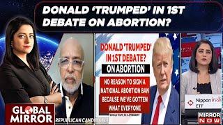 US Presidential Debate Abortion Needs To be Allowed In Exceptional Cases ExRepublican Candidate [upl. by Nellad356]