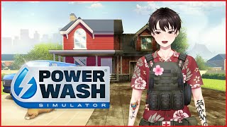 Power Wash Simulator Power Washing in my NEW MODEL [upl. by Mahsih]