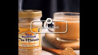 Masala Chai Tea Recipe  Presented by Rani Brand [upl. by Alroi]